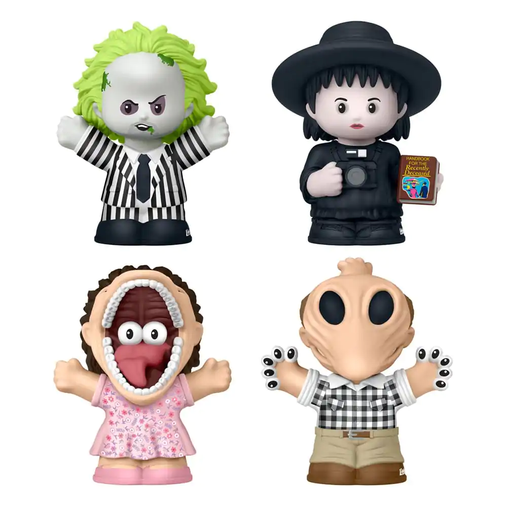Beetlejuice Fisher-Price Little People Collector 4 db-os Mini figura csomag 7 cm termékfotó