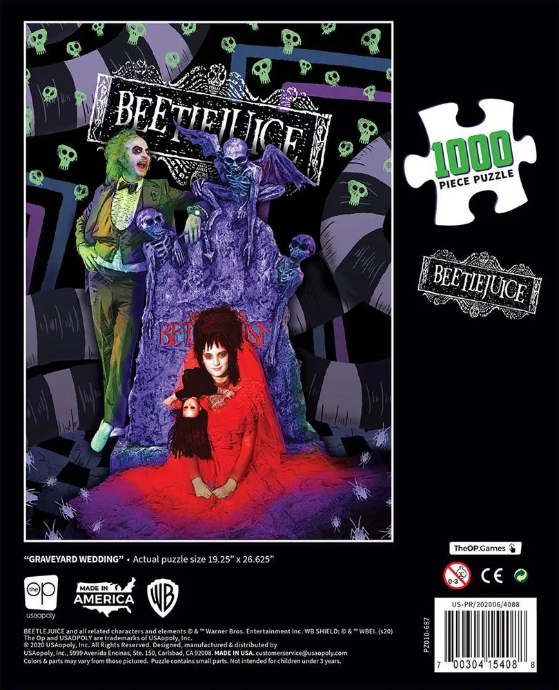 Beetlejuice Graveyard Wedding puzzle (1000 darab) termékfotó