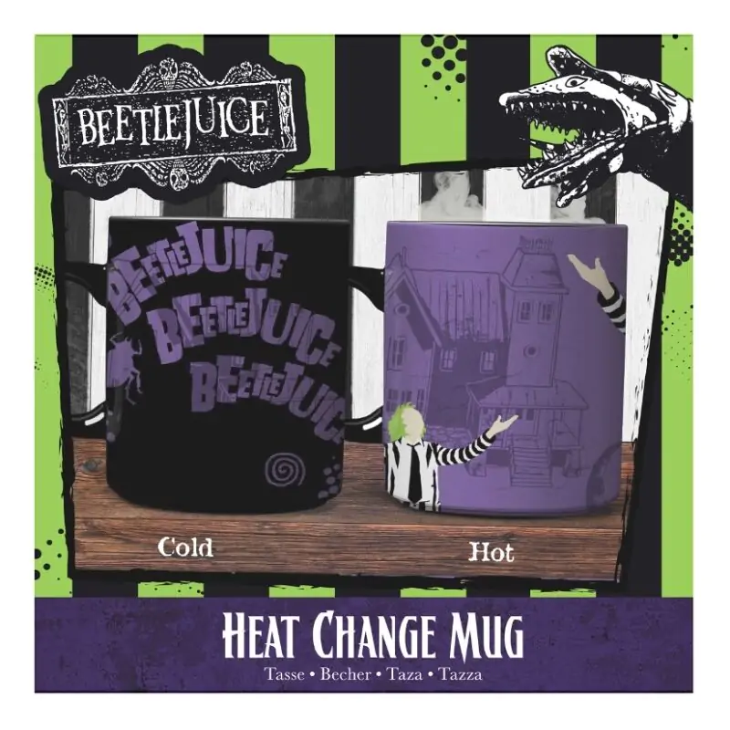 Beetlejuice hőre változó bögre 300ml termékfotó