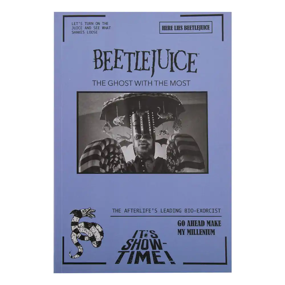 Beetlejuice It's Show Time jegyzetfüzet termékfotó