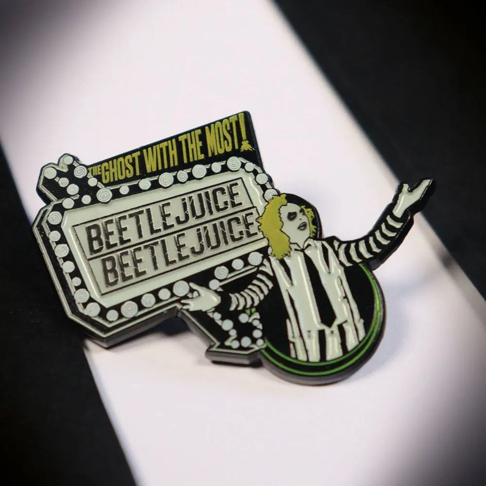 Beetlejuice kitűző Limitált kiadás termékfotó