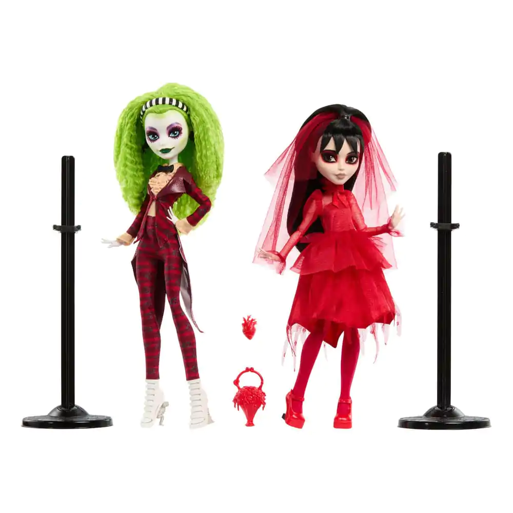 Beetlejuice Monster High Skullector Betelgeuse & Lydia 2 db-os játék baba figura csomag 25 cm termékfotó