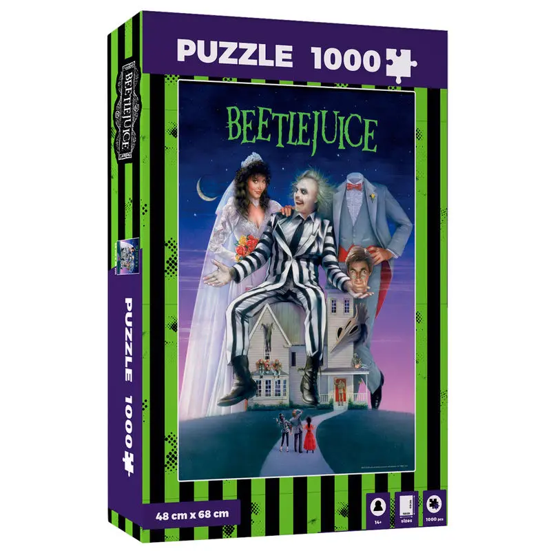 Beetlejuice Movie poszter puzzle 1000db-os termékfotó