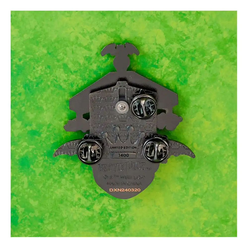 Beetlejuice Sliding Enamel Pin Carousell Hat Sliding zománcozott kitűző Limitált kiadás 8 cm termékfotó