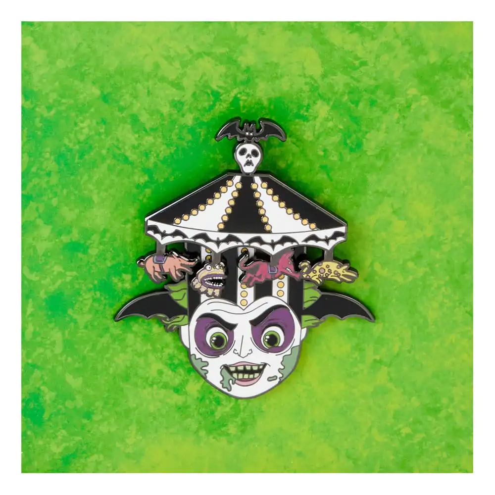 Beetlejuice Sliding Enamel Pin Carousell Hat Sliding zománcozott kitűző Limitált kiadás 8 cm termékfotó