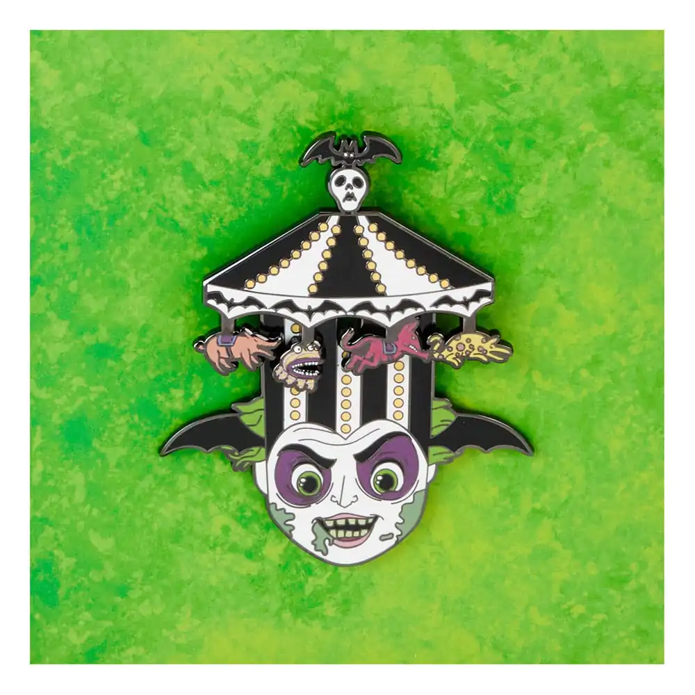 Beetlejuice Sliding Enamel Pin Carousell Hat Sliding zománcozott kitűző Limitált kiadás 8 cm termékfotó