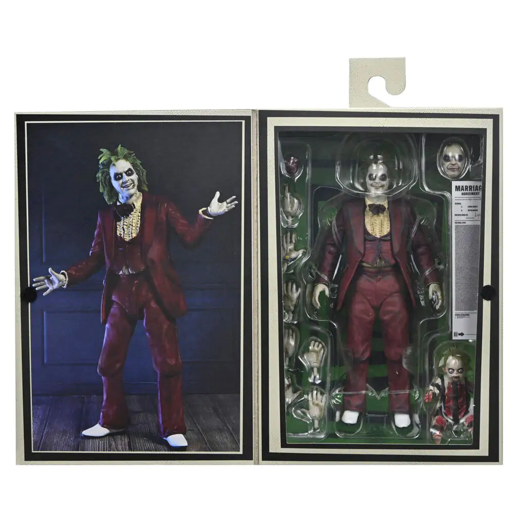 Beetlejuice Ultimate Beetlejuice Wedding Tuxedo figura 18cm termékfotó