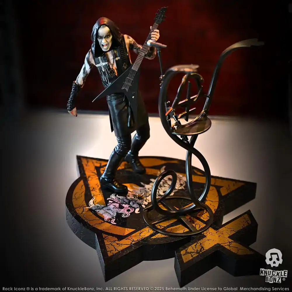 Behemoth Rock Iconz szobor figura Nergal 22 cm termékfotó