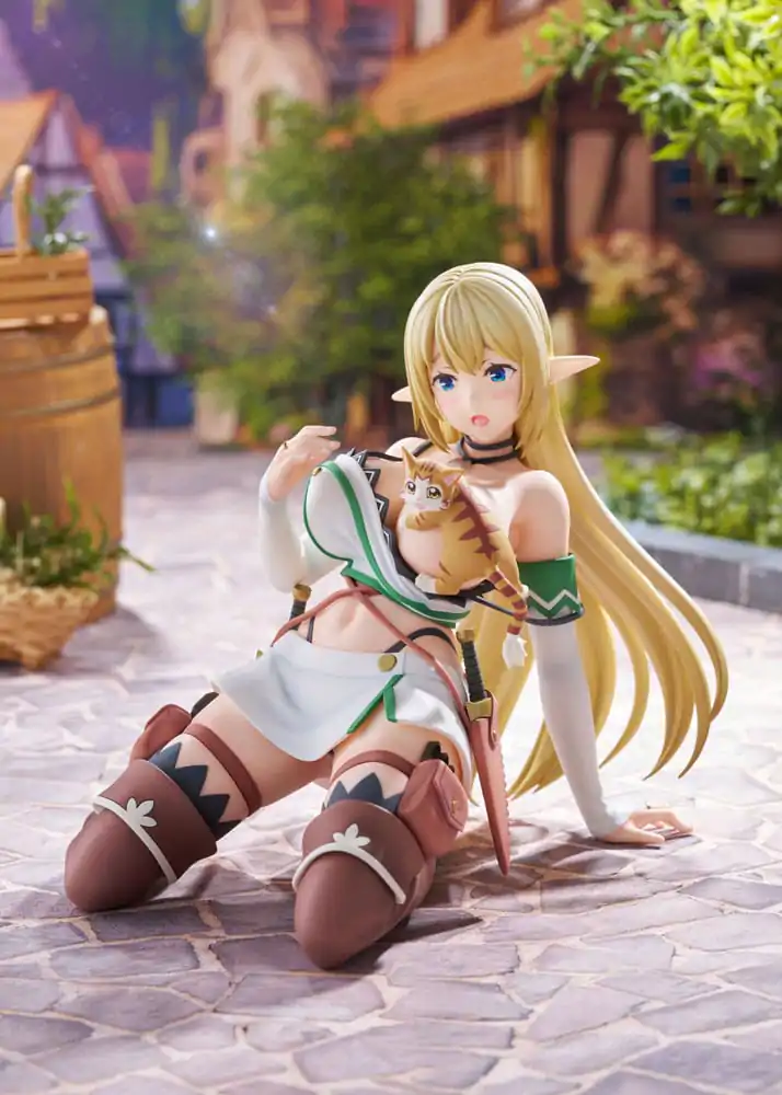 Beheneko 1/7 Aria & Tama AmiAmi PVC szobor figura Limitált kiadás 16 cm  termékfotó