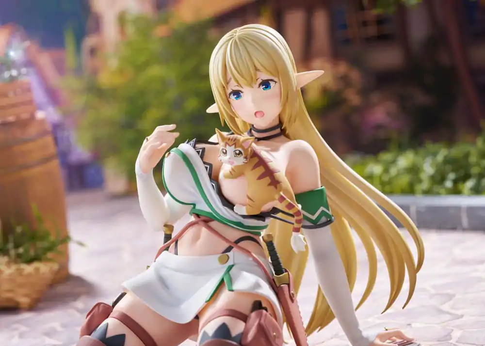 Beheneko 1/7 Aria & Tama AmiAmi PVC szobor figura Limitált kiadás 16 cm  termékfotó