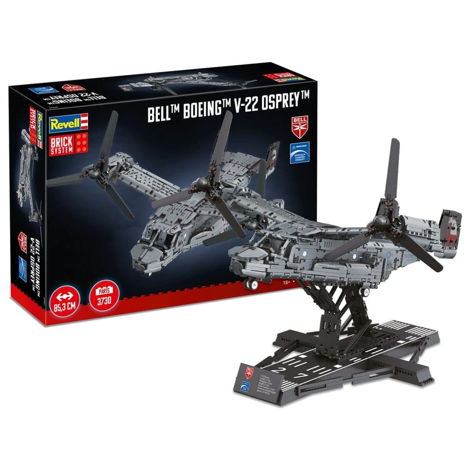 Bell Boeing Brick System V-22 Osprey építőkészlet csomag 68 cm termékfotó
