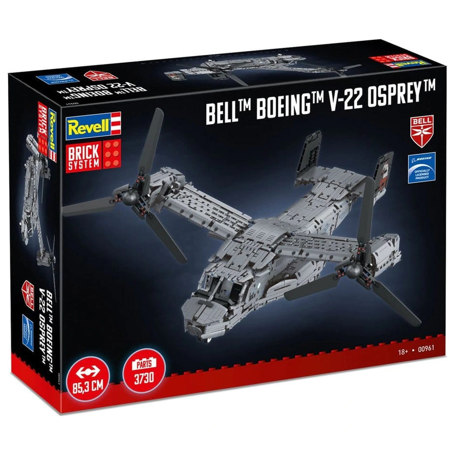 Bell Boeing Brick System V-22 Osprey építőkészlet csomag 68 cm termékfotó