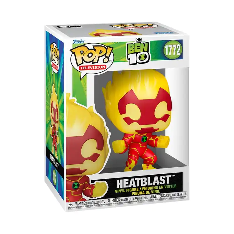 Ben 10 Funko POP! TV Vinyl figura Heatblast 9 cm termékfotó