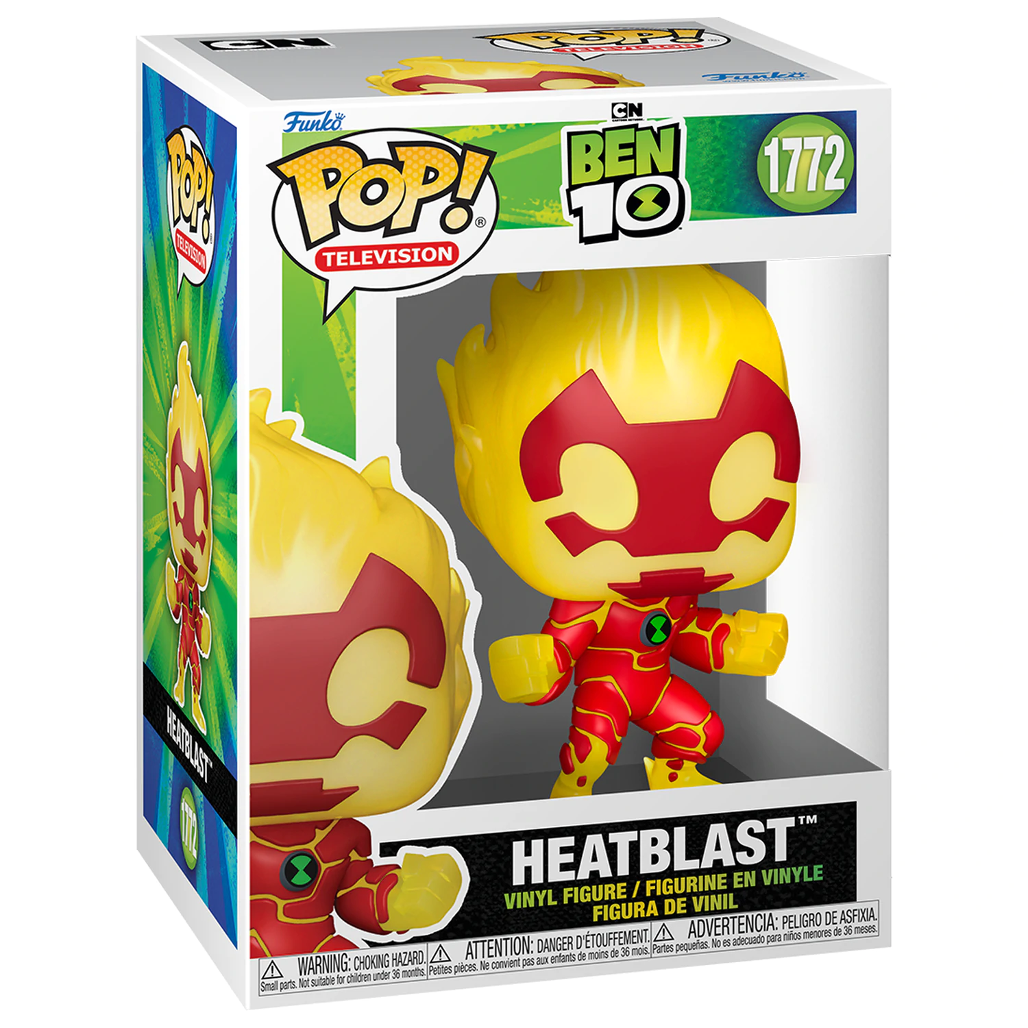 Ben 10 Funko POP! TV Vinyl figura Heatblast 9 cm termékfotó