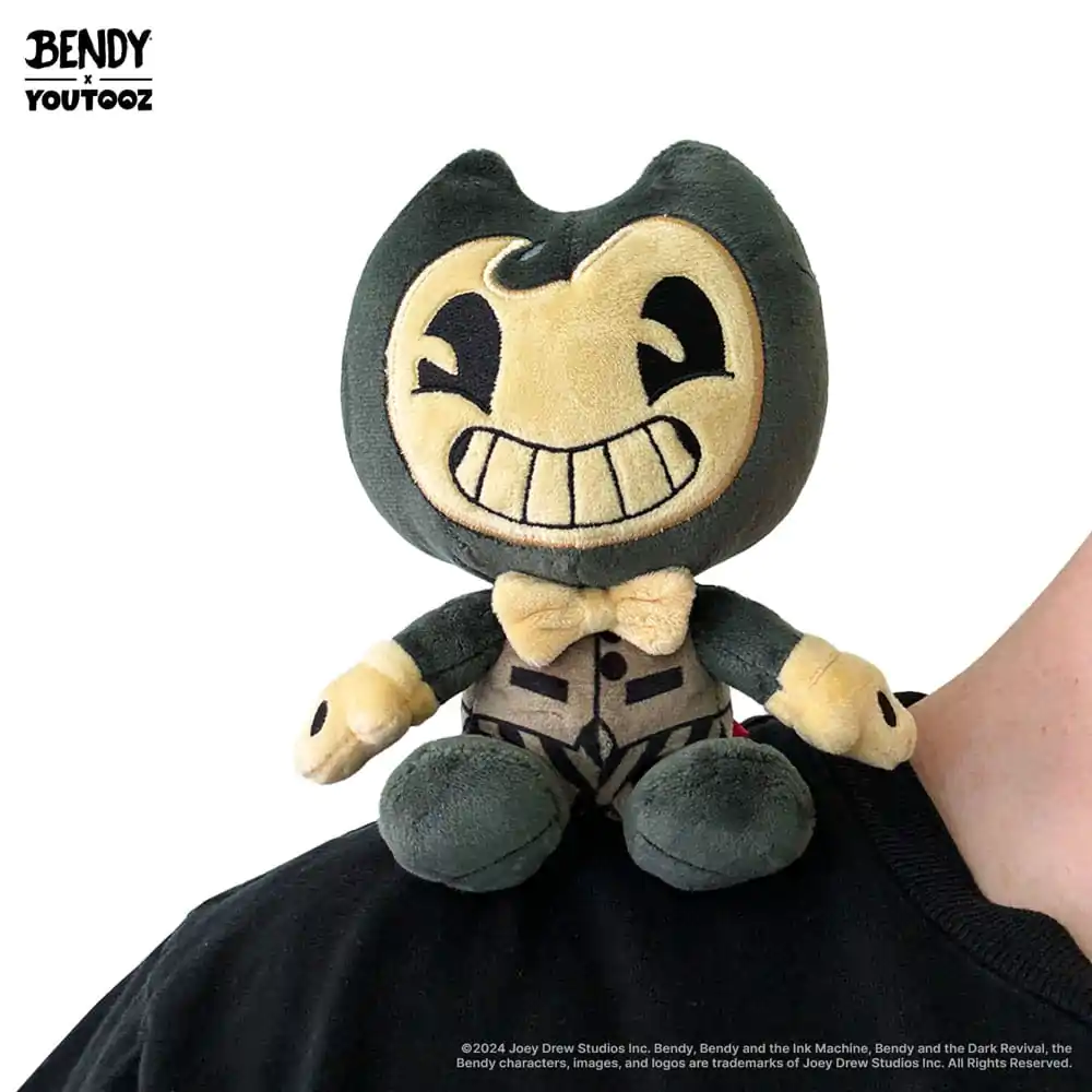Bendy and The Dark Revival Dapper Bendy Shoulder Rider plüss figura 15 cm termékfotó