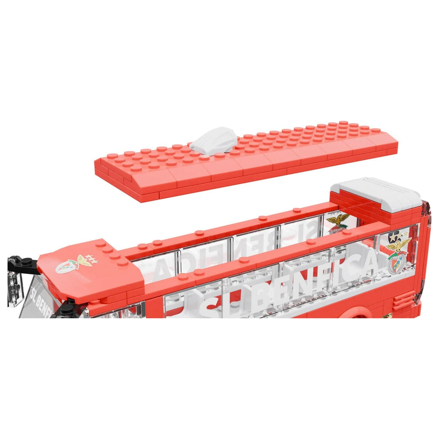 Benfica bus set with figures játékszett 332db-os termékfotó