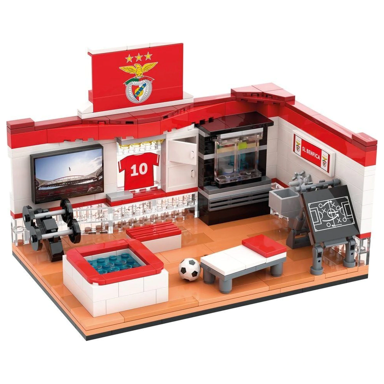 Benfica dressing room set with figure játékszett 468db-os termékfotó