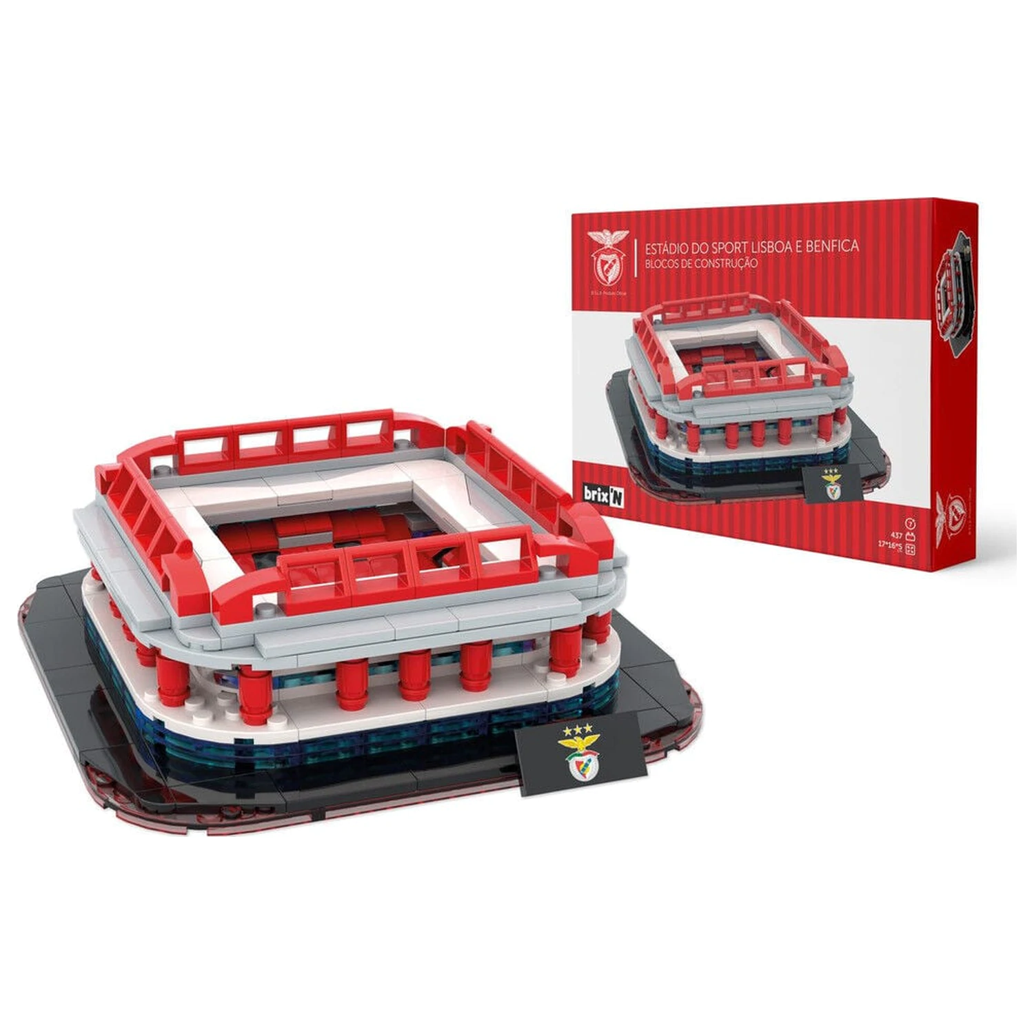 Benfica stadium set játékszett 437 db-os termékfotó
