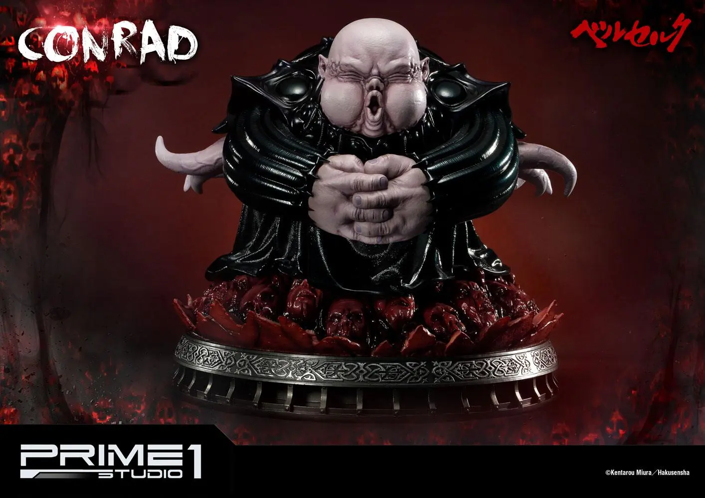 Berserk 1/4 Conrad szobor figura 38 cm termékfotó