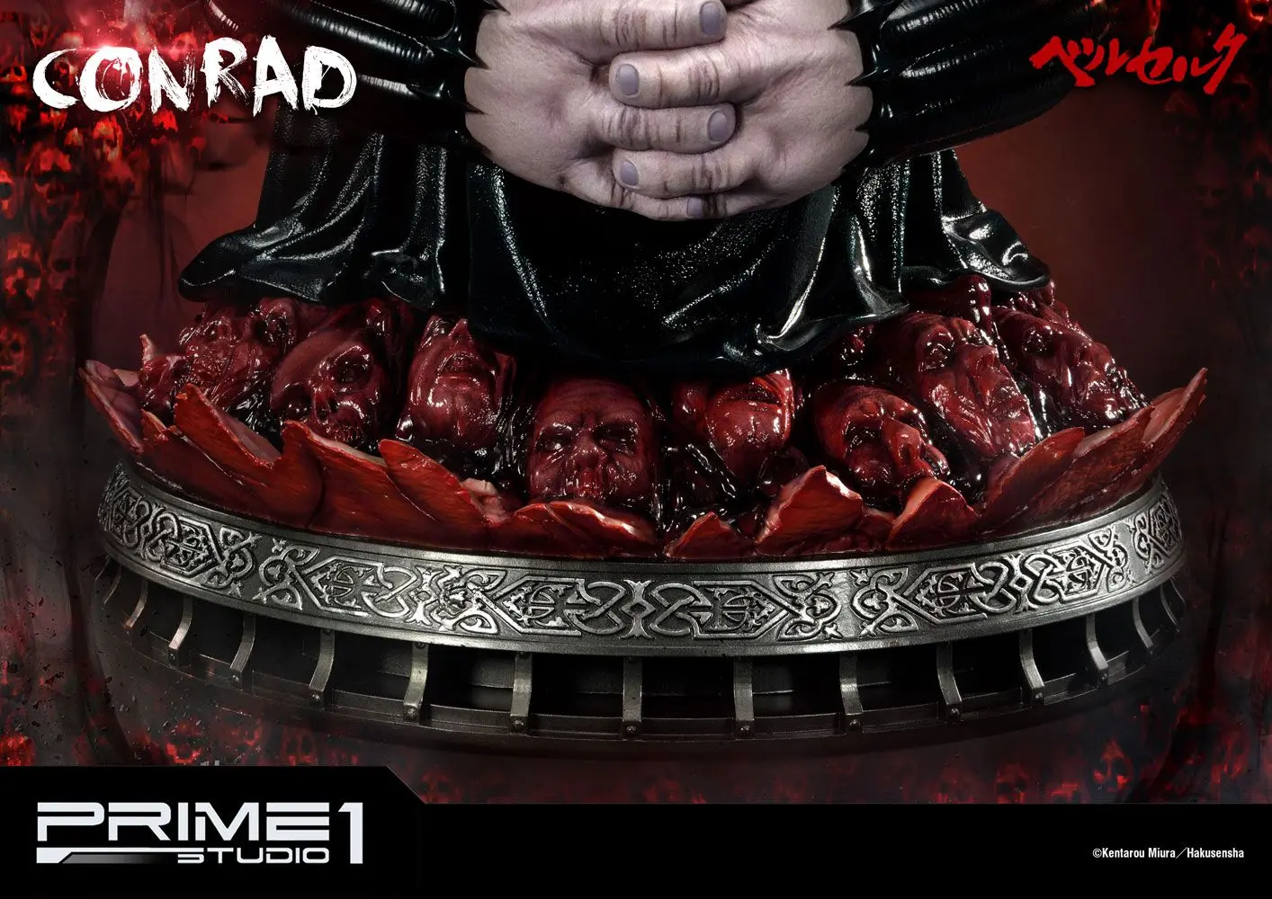 Berserk 1/4 Conrad szobor figura 38 cm termékfotó