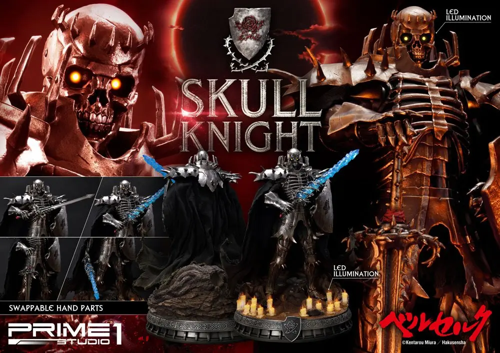 Berserk 1/4 Skull Knight szobor figura 74 cm termékfotó