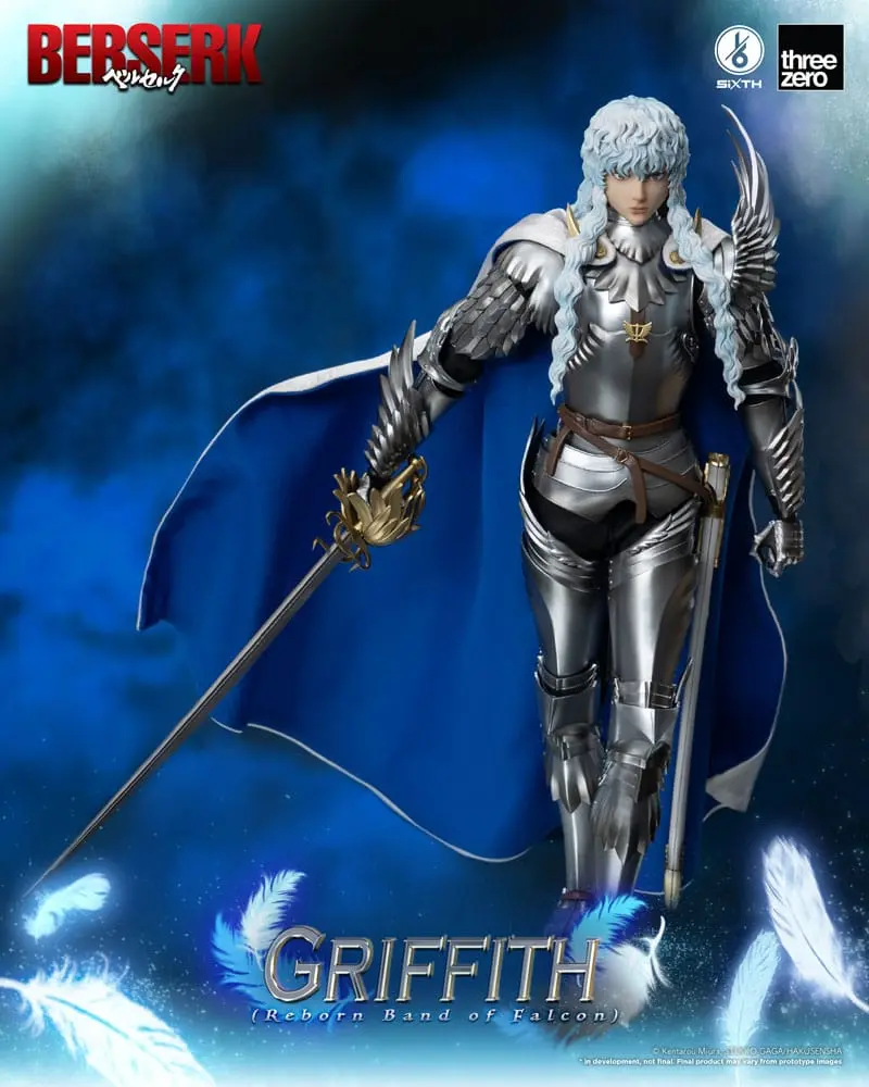 Berserk Action Figure 1/6 Griffith (Reborn Band of Falcon) 30 cm termékfotó