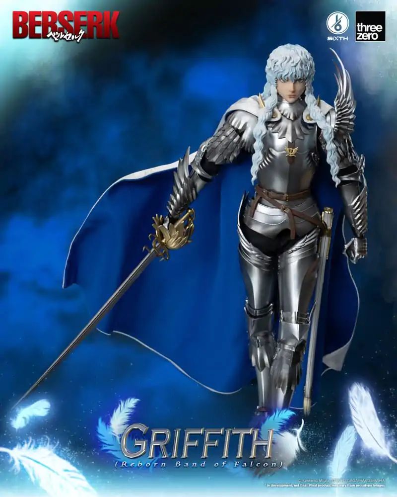 Berserk Action Figure 1/6 Griffith (Reborn Band of Falcon) Deluxe Edition 30 cm termékfotó