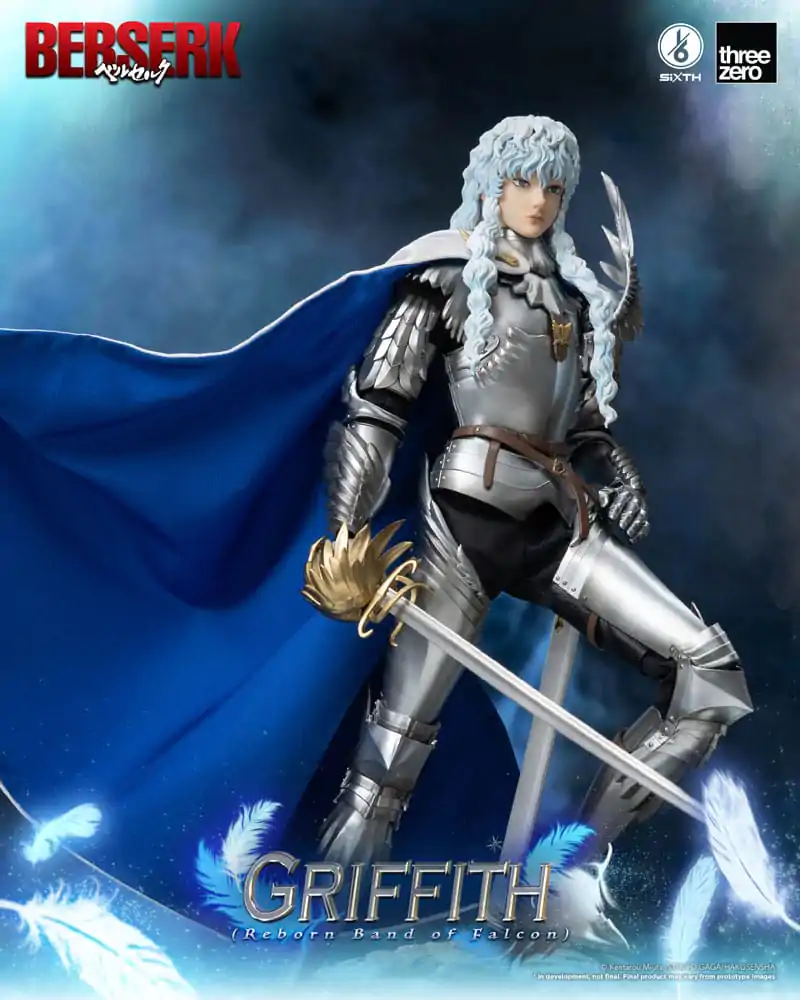 Berserk Action Figure 1/6 Griffith (Reborn Band of Falcon) Deluxe Edition 30 cm termékfotó