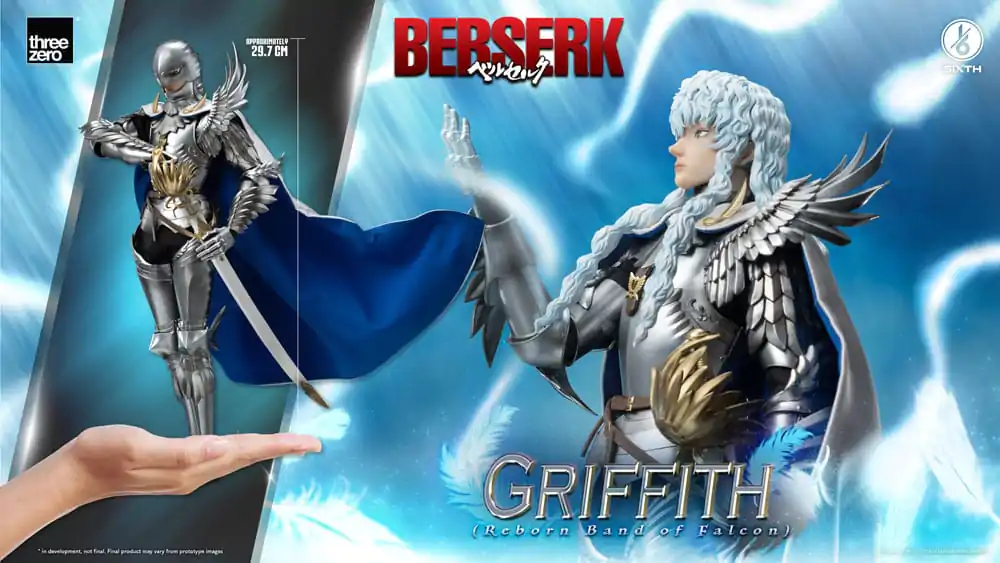 Berserk Action Figure 1/6 Griffith (Reborn Band of Falcon) Deluxe Edition 30 cm termékfotó