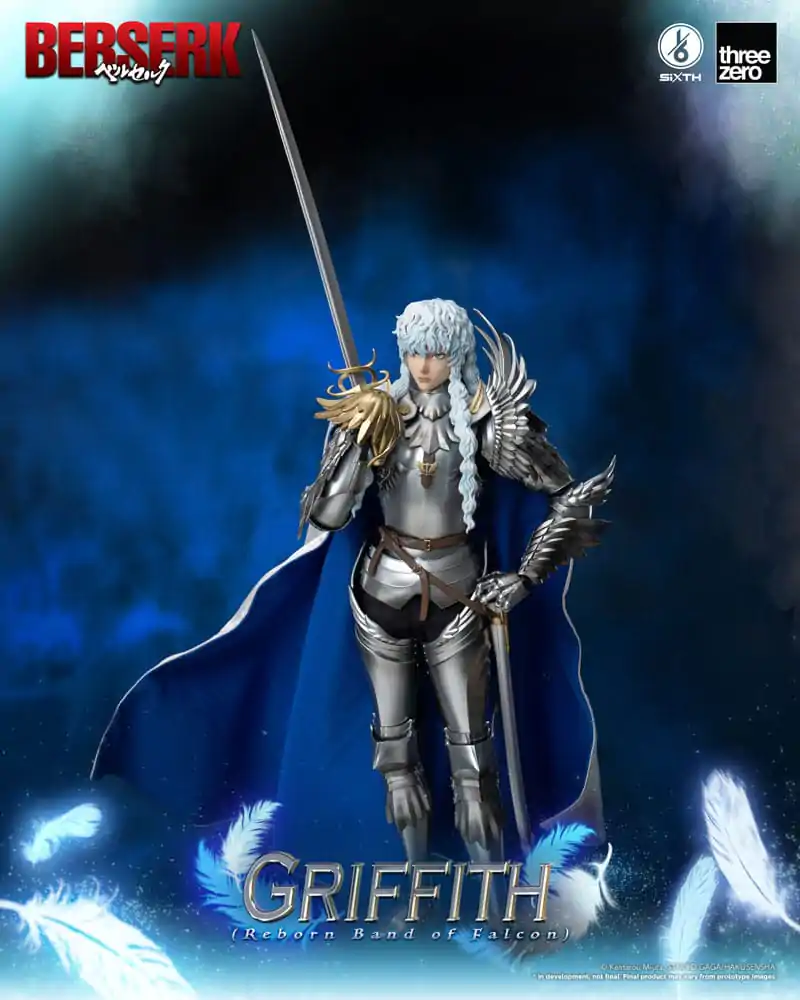 Berserk Action Figure 1/6 Griffith (Reborn Band of Falcon) Deluxe Edition 30 cm termékfotó