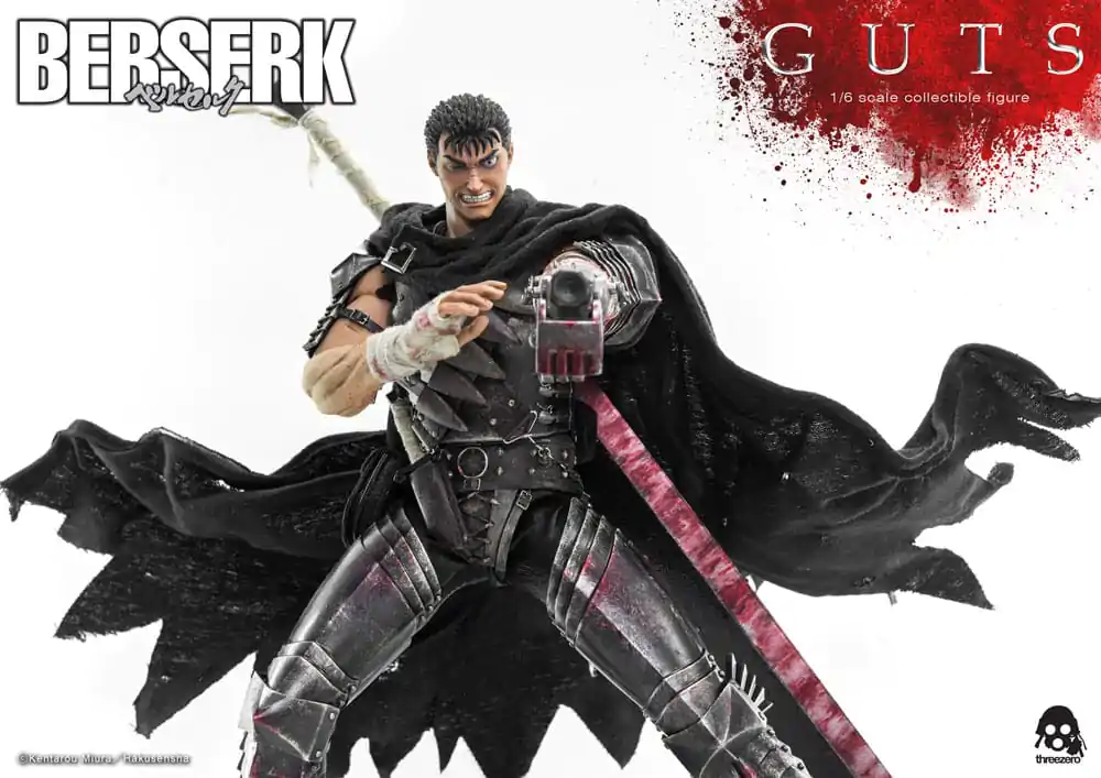 Berserk 1/6 Guts (Black Swordsman) akciófigura 32 cm termékfotó