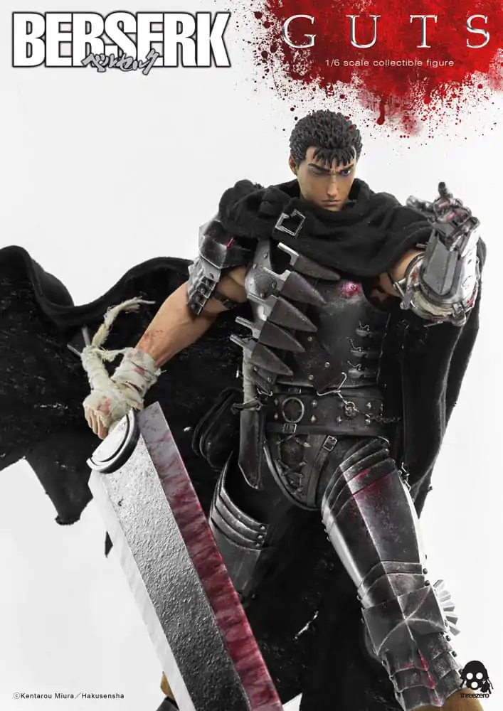 Berserk 1/6 Guts (Black Swordsman) akciófigura 32 cm termékfotó