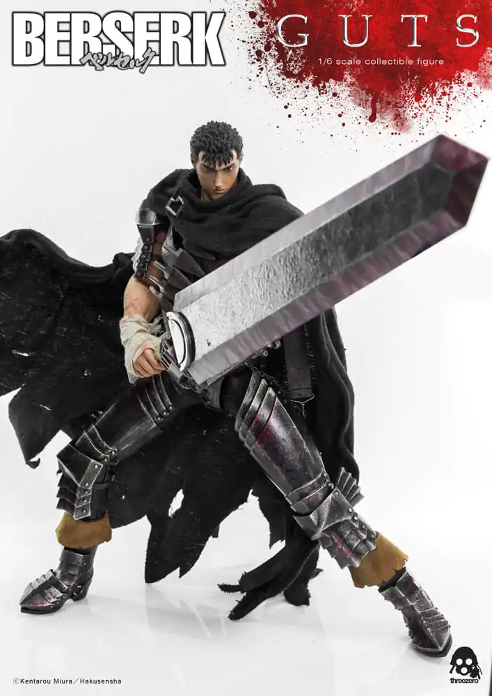 Berserk 1/6 Guts (Black Swordsman) akciófigura 32 cm termékfotó