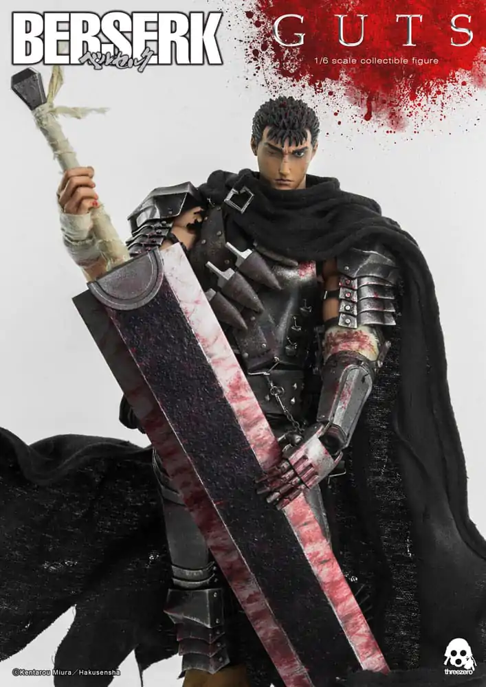 Berserk 1/6 Guts (Black Swordsman) akciófigura 32 cm termékfotó