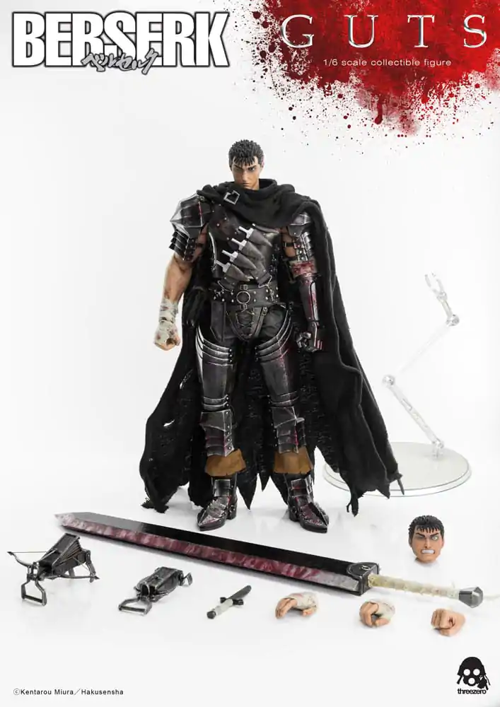 Berserk 1/6 Guts (Black Swordsman) akciófigura 32 cm termékfotó