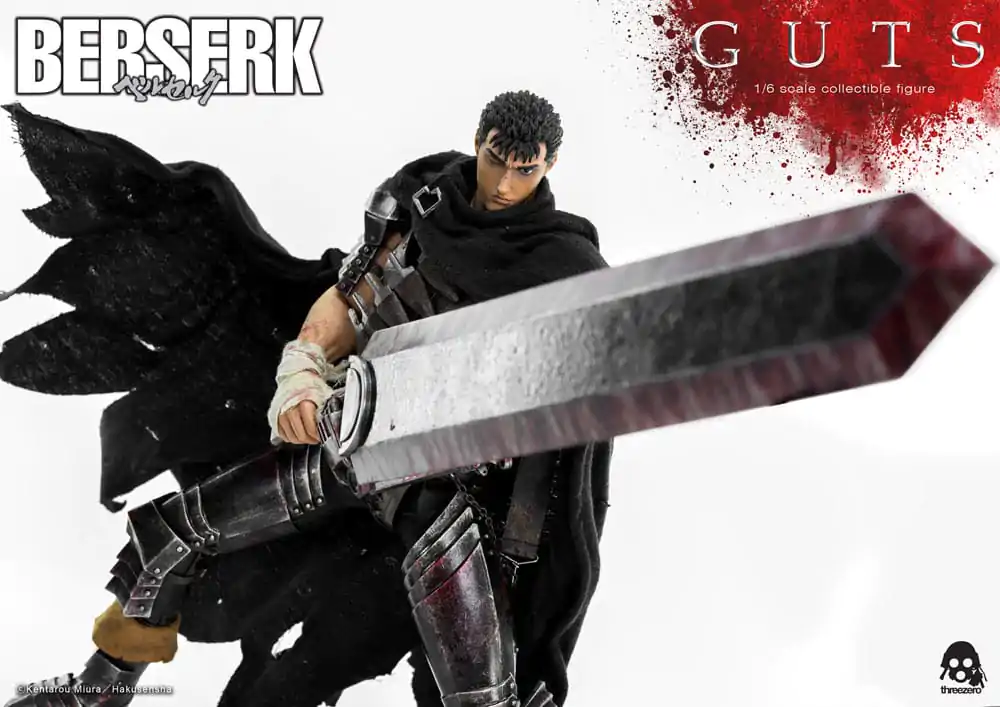 Berserk 1/6 Guts (Black Swordsman) akciófigura 32 cm termékfotó