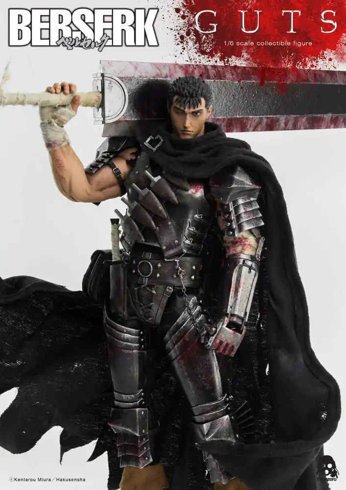 Berserk 1/6 Guts (Black Swordsman) akciófigura 32 cm termékfotó