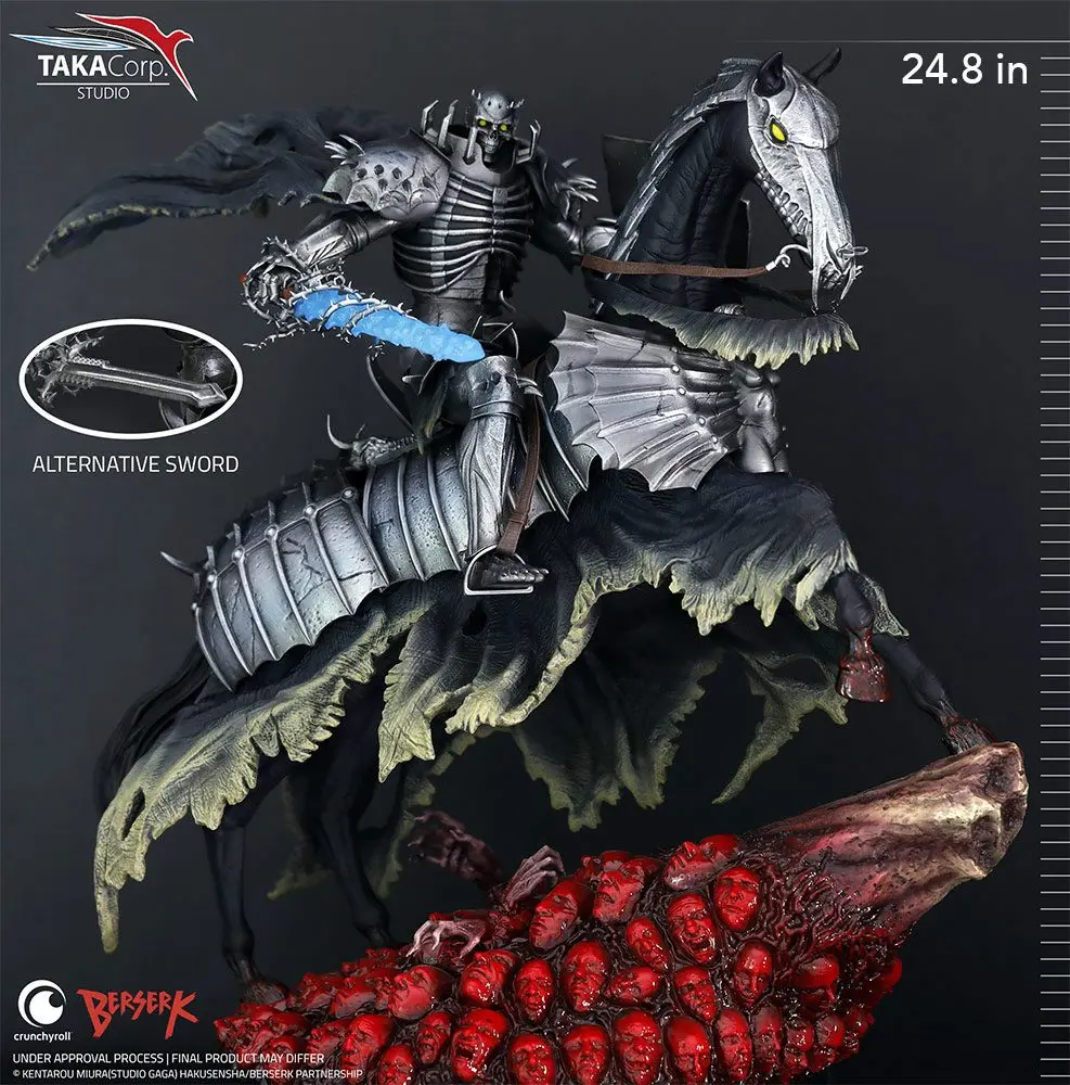 Berserk 1/6 Skull Knight szobor figura 63 cm termékfotó