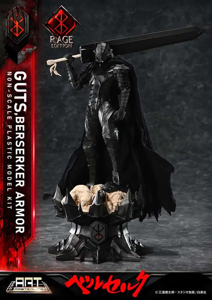 Berserk Build Art Masterline Guts Berserker Armor Rage műanyag modell készlet 30 cm   termékfotó