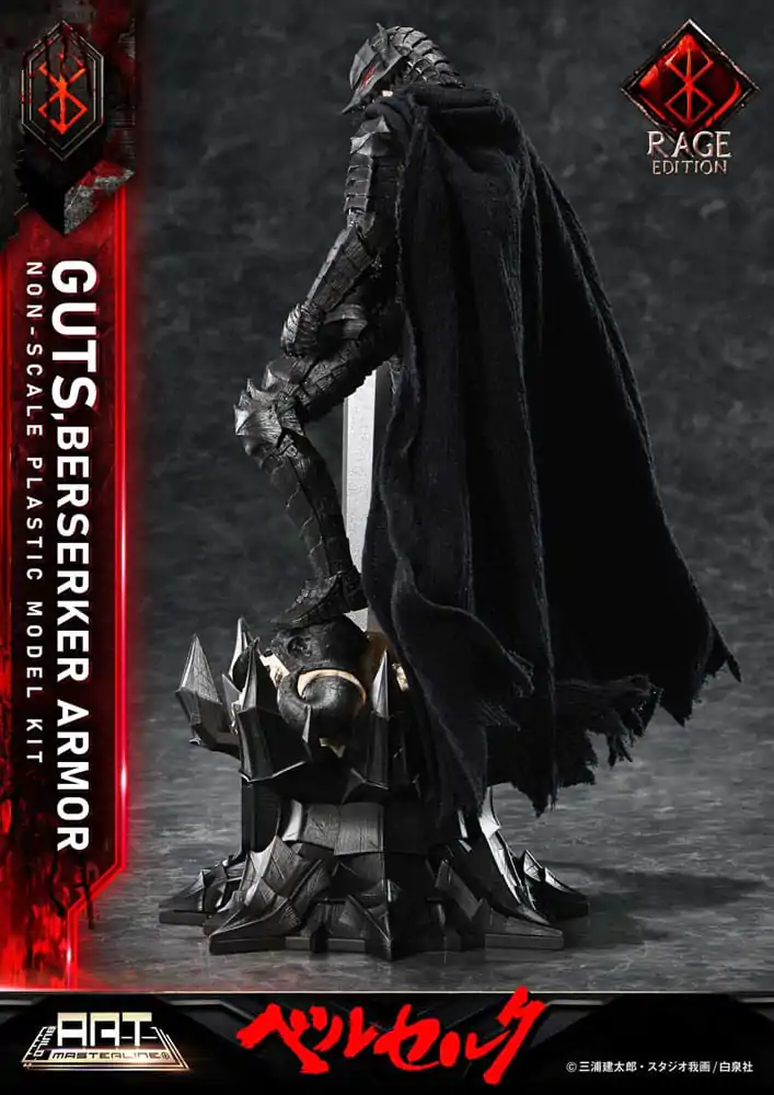 Berserk Build Art Masterline Guts Berserker Armor Rage műanyag modell készlet 30 cm   termékfotó