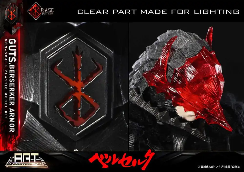 Berserk Build Art Masterline Guts Berserker Armor Rage műanyag modell készlet 30 cm   termékfotó