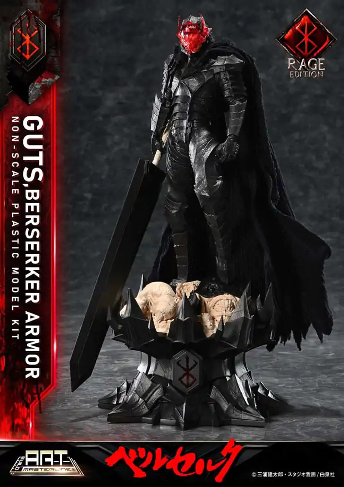 Berserk Build Art Masterline Guts Berserker Armor Rage műanyag modell készlet 30 cm   termékfotó