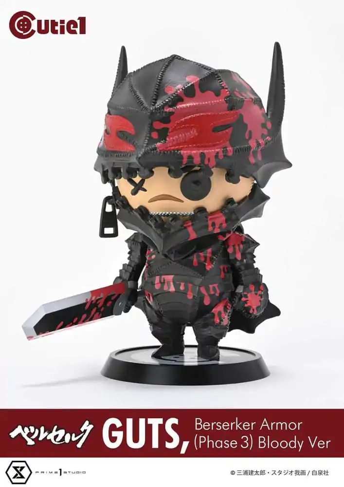 Berserk Cutie1 Guts Berserker Armor (Phase 3) Bloody Ver. PVC figura 12 cm termékfotó