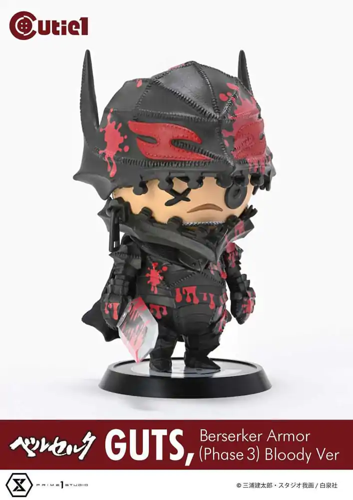 Berserk Cutie1 Guts Berserker Armor (Phase 3) Bloody Ver. PVC figura 12 cm termékfotó