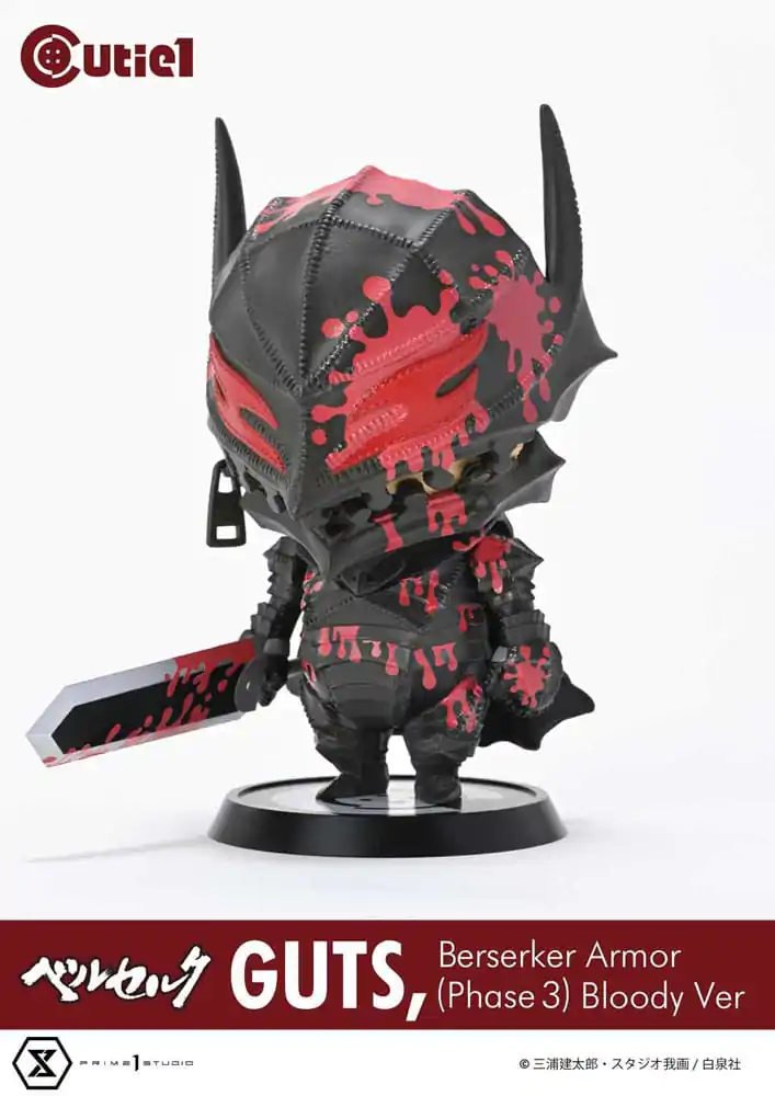 Berserk Cutie1 Guts Berserker Armor (Phase 3) Bloody Ver. PVC figura 12 cm termékfotó