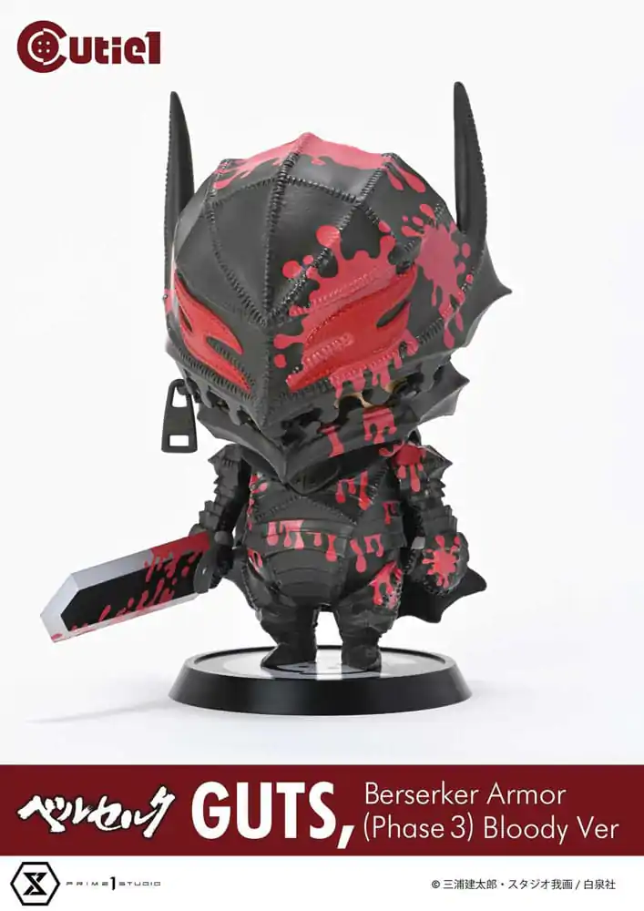 Berserk Cutie1 Guts Berserker Armor (Phase 3) Bloody Ver. PVC figura 12 cm termékfotó