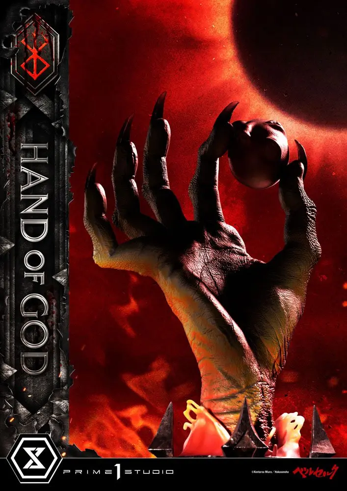 Berserk Life Scale Hand of God szobor figura 25 cm termékfotó