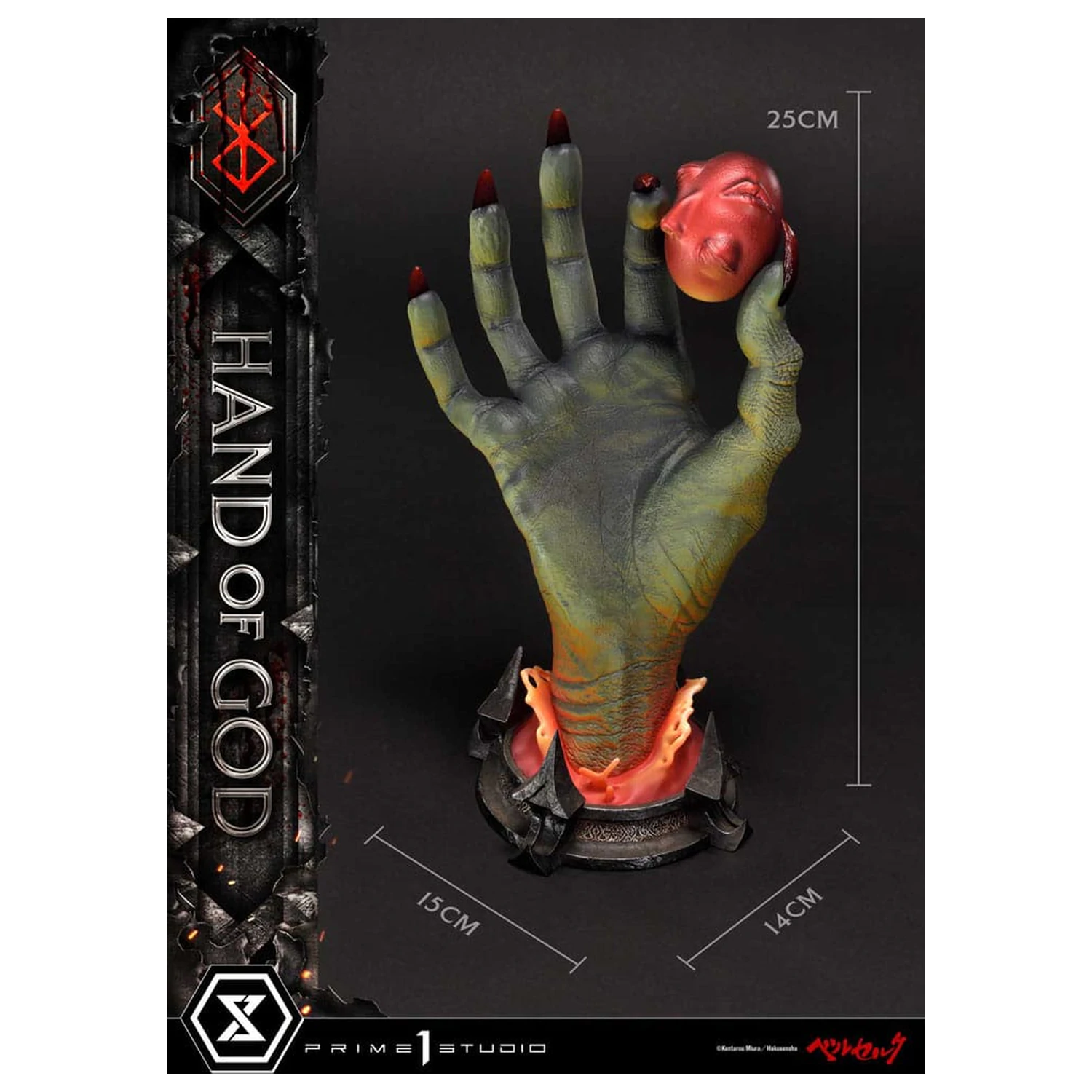 Berserk Life Scale Masterline Series Hand of God szobor figura 25 cm       termékfotó