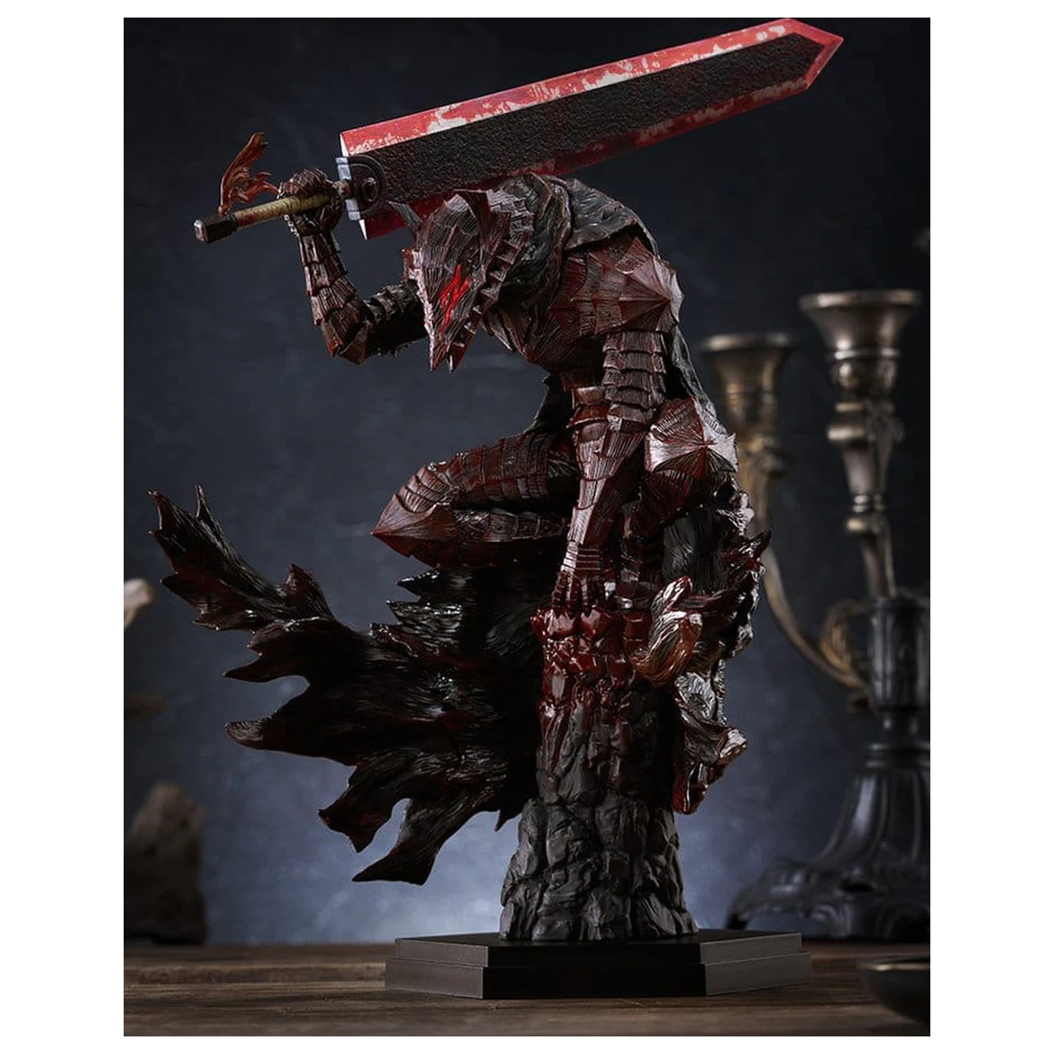 Berserk Pop Up Parade PVC figura Guts (Berserker Armor): Bloody Paint Ver. L Size 28 cm termékfotó