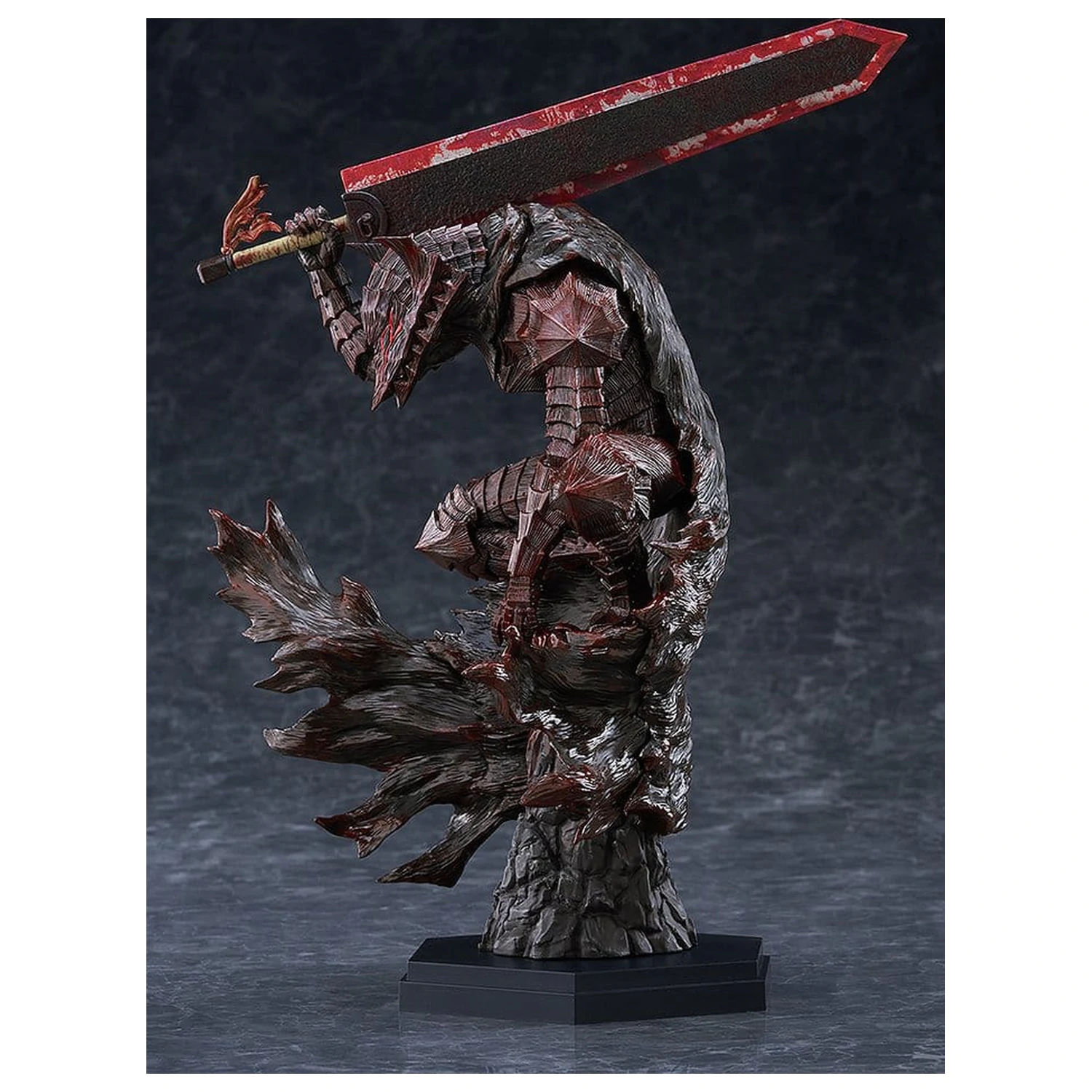 Berserk Pop Up Parade PVC figura Guts (Berserker Armor): Bloody Paint Ver. L Size 28 cm termékfotó